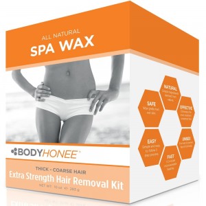 Extra Strength Hair Removal Waxing Kit